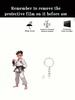 Cute 2D Taekwondo Boy Acrylic Keychain Durable Cartoon Style Key Accessories Thanksgiving and Other Perfect Gifts