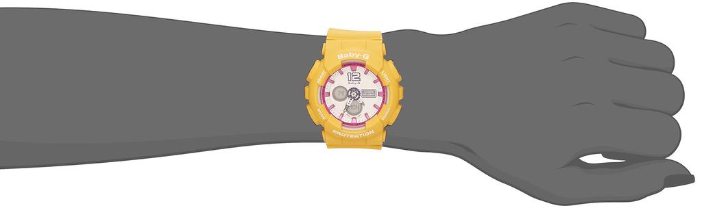 Watch Babygie Yellow [Casio] BA-120-9BJF