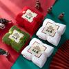 3 Piezas Toalla de Navidad Toalla Facial Souvenir Regalo de Navidad Toalla Regalo Creativo Material de Algodón Puro Suave y Altamente Absorbente Muy Adecuado para