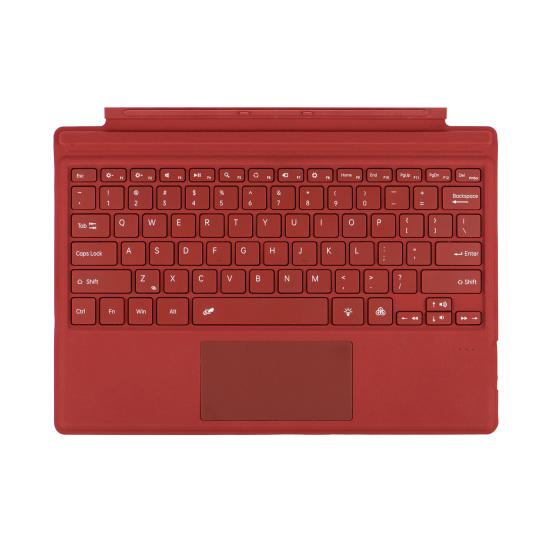 Bluetooth-compatible Keyboard with Protective Case Multi-Touch Trackpad Detachable Design Latency Free Tablet Keyboard for Surface Pro 3/4/5/6/7