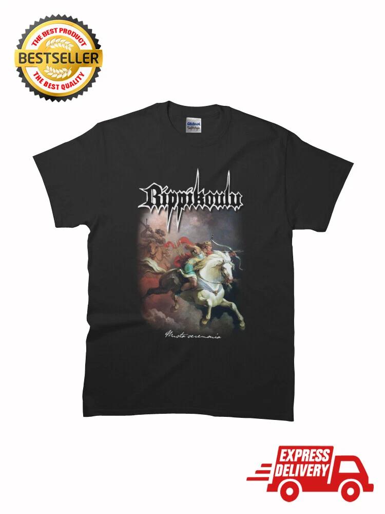 Musta Seremonia by Rippikoulu T-Shirt SIze S-5XL M