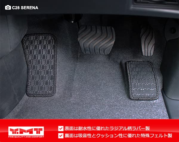 New Serena C28 September 2024 Rubber Footrest Cover Mat Accelerator Pedal Under Mat YMT (late model, onwards) + -