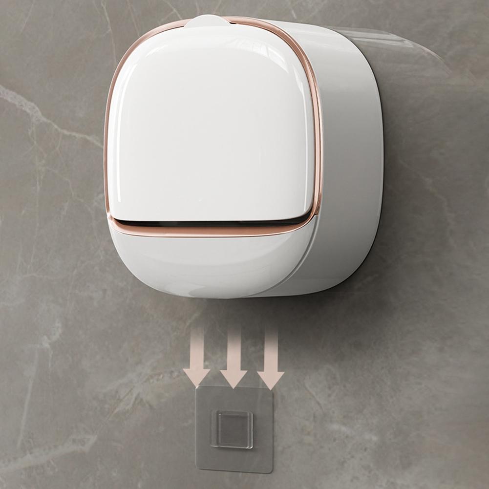 Built-in Drainage System Wall-mounted Soap Box Cover For Soap Holder