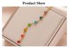 Cazador Stainless Steel 7 Chakra Rhinestones Necklaces for Women 2026 Yoga Meditation Jewelry Necklaces Birthday Gift 2026 New