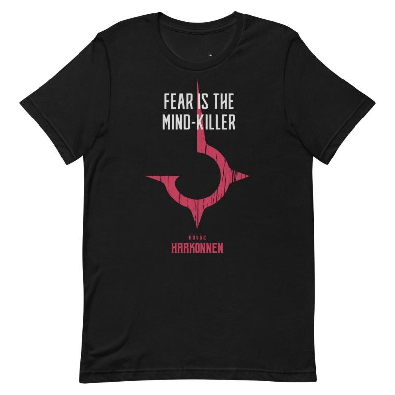 Dune Fear is the MindKiller Customized Short Sleeve TShirt New SpringSummer Arrivals Regular Fit Casual Streetwear