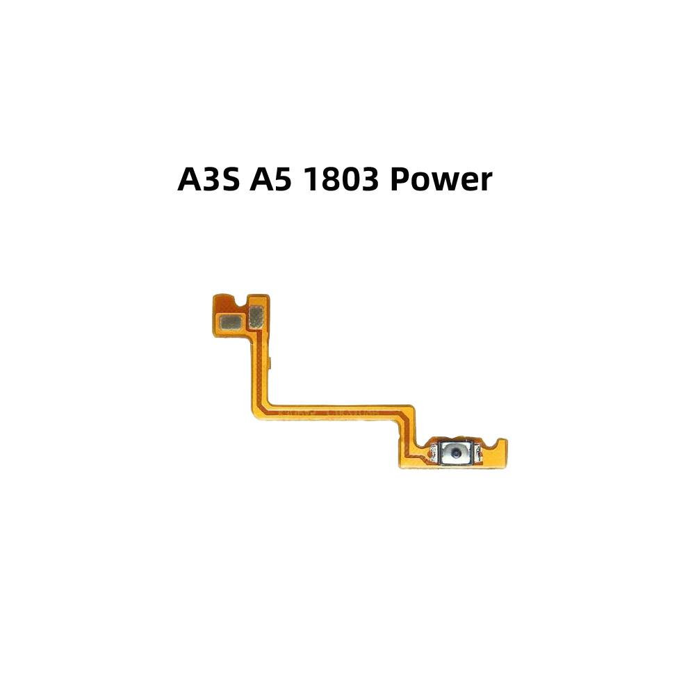 Power ON OFF Mute Switch Control Key Volume Button Flex Cable for OPPO A3S A5 1803 Power On Off Volume