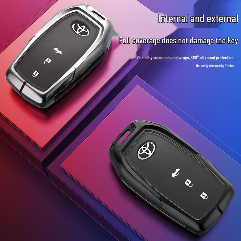Toyota Key Case for Corolla, Camry, RAV4, IZOA, Yaris, Highlander, Levin