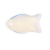 Ciondolo Piccolo Pesce 22mm con Sei Cristalli Sintetici Rari Fatto a Mano Materiali Naturali Levigato Liscio Fascino per Gioielli DIY
