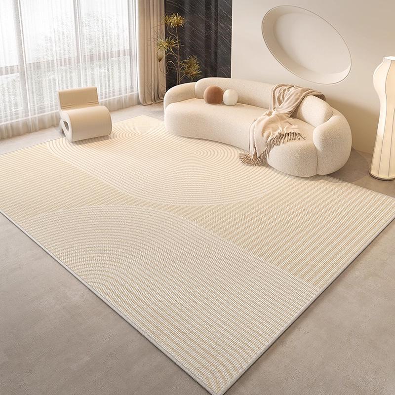 Cream Style Area Rug for Living Room Bedroom Non Slip Washable Floor Mat Soft Carpet Home Decor Aesthetic