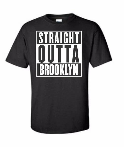 Straight Outta Brooklyn T shirt Tee 5 Boroughs New York City Graffiti XXL