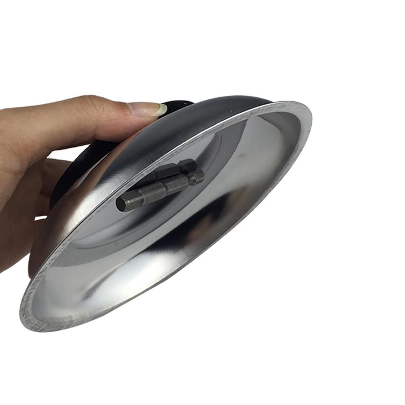 1pc Stainless Steel Tools Tray For Auto Suction Pad Tools Circular Magnetic Parts Bowl 3"/4"/6" Magnetic Tray Screw Storage Tray