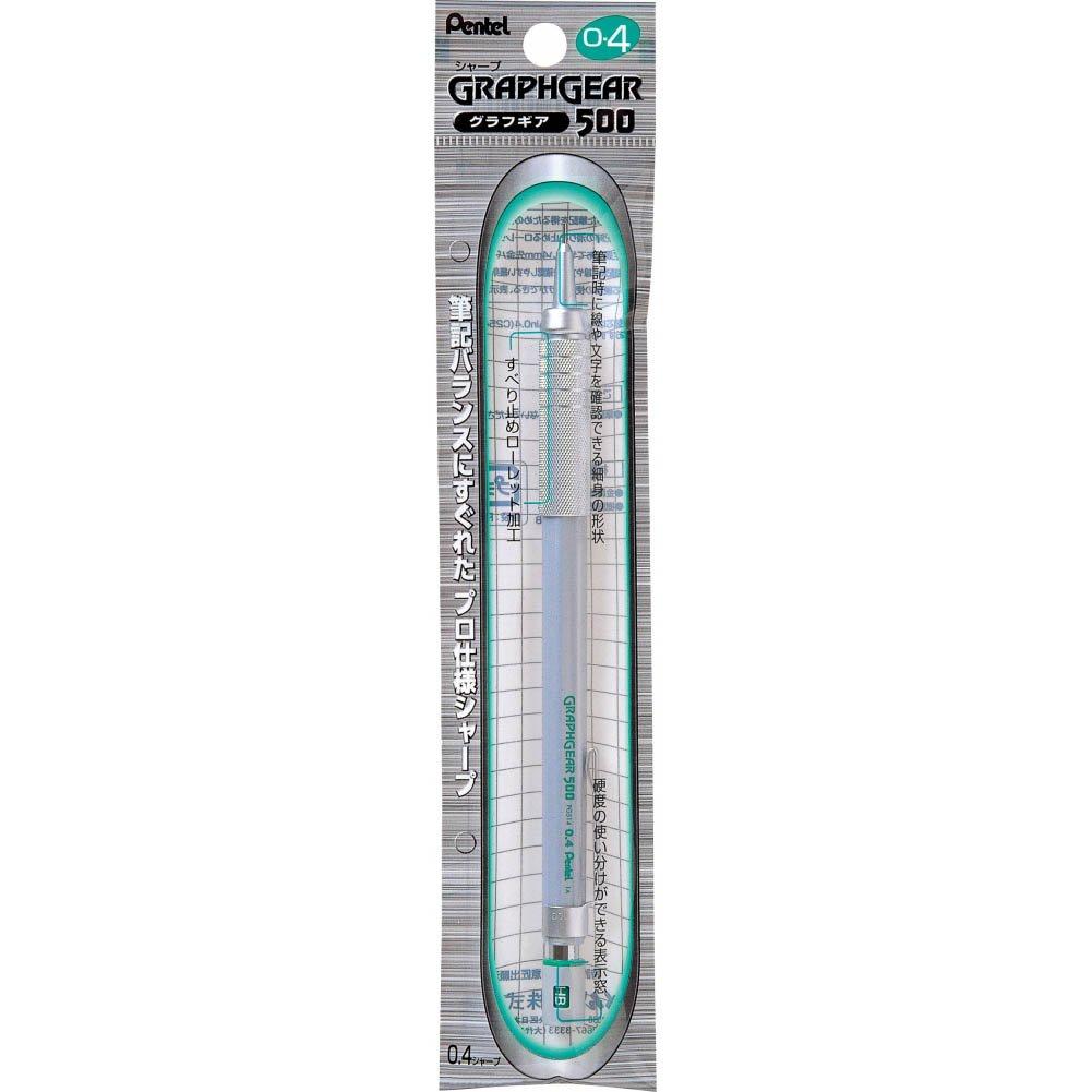 PENTEL Graph Gear 500 Mechanical Pencil, XPG514, 0.4mm