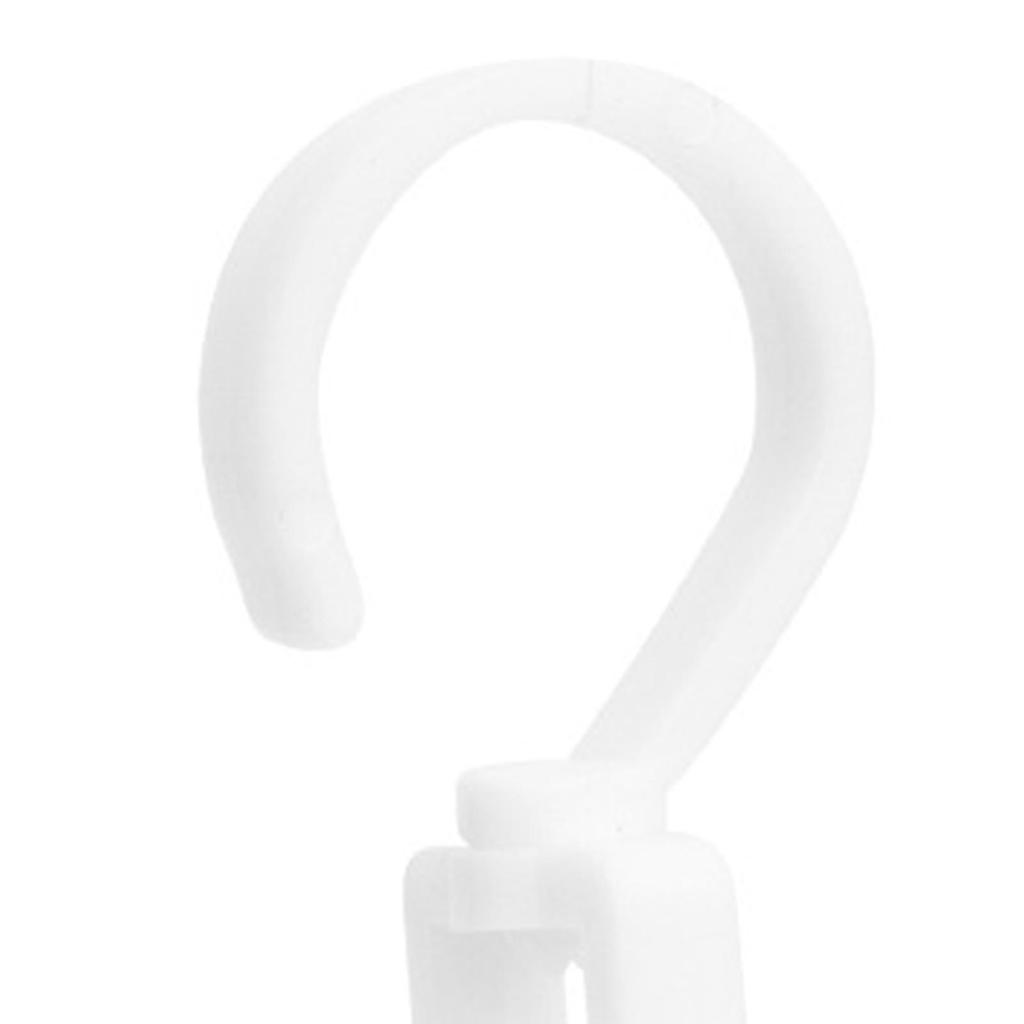 5 st Hattupphängningsklämmor Vägg Garderob Plast Svängbar Keps Gardin Hem Tvättkrokar