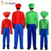 Carnival Festival Party Adult Children Parent-Child Costume Super Mario Cosplay Costume