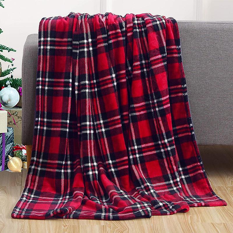 Christmas Throw Blanket,Flannel Snowflake Gingerbread 2024 Xmas Fleece Blanket,Winter Warm Soft Plush Blanket For Couch Sofa Bed