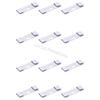 Set of 10 Vertical Blind Repair Vane Savers Blind Repair Clip Window Blinds Tabs 6XDE