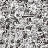 77/82/159PCS Kujo Jotaro Anime Stickers JoJo Bizarre Adventure Sticker Higashikata Josuke Bruno Buccellati Cartoon Decals