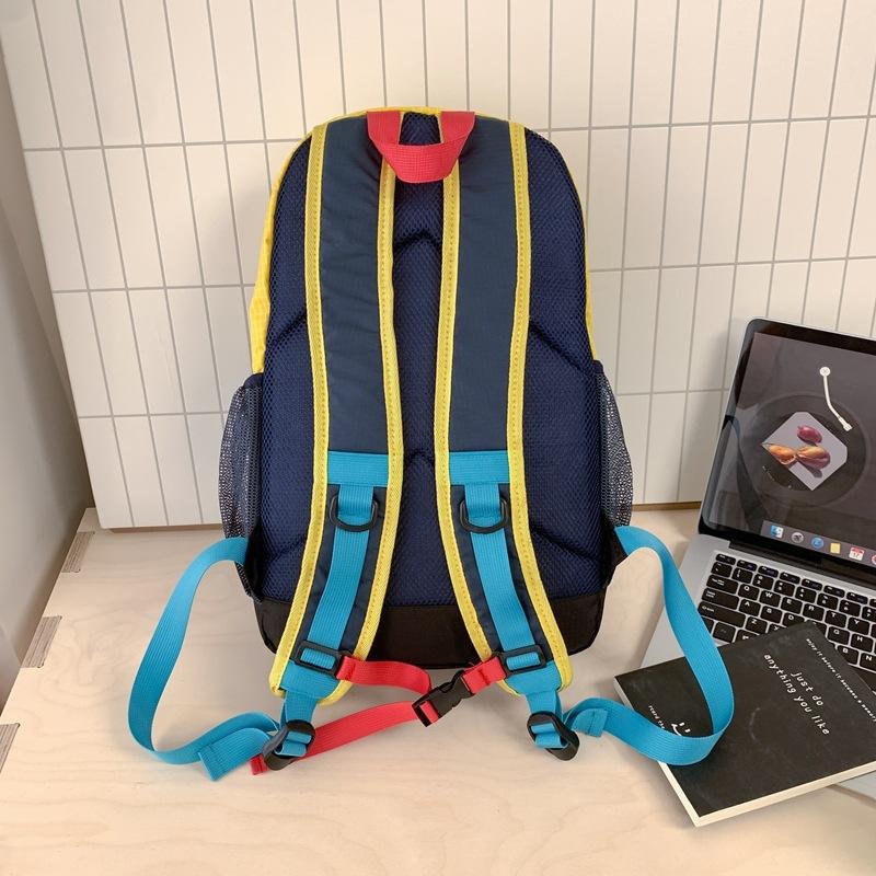 Schoolbag Niche Design Travel Bag Dopamine Outdoor Mountaineering Bag Large Capacity Backpack Women's Leisure Fitness Cycling Backpack