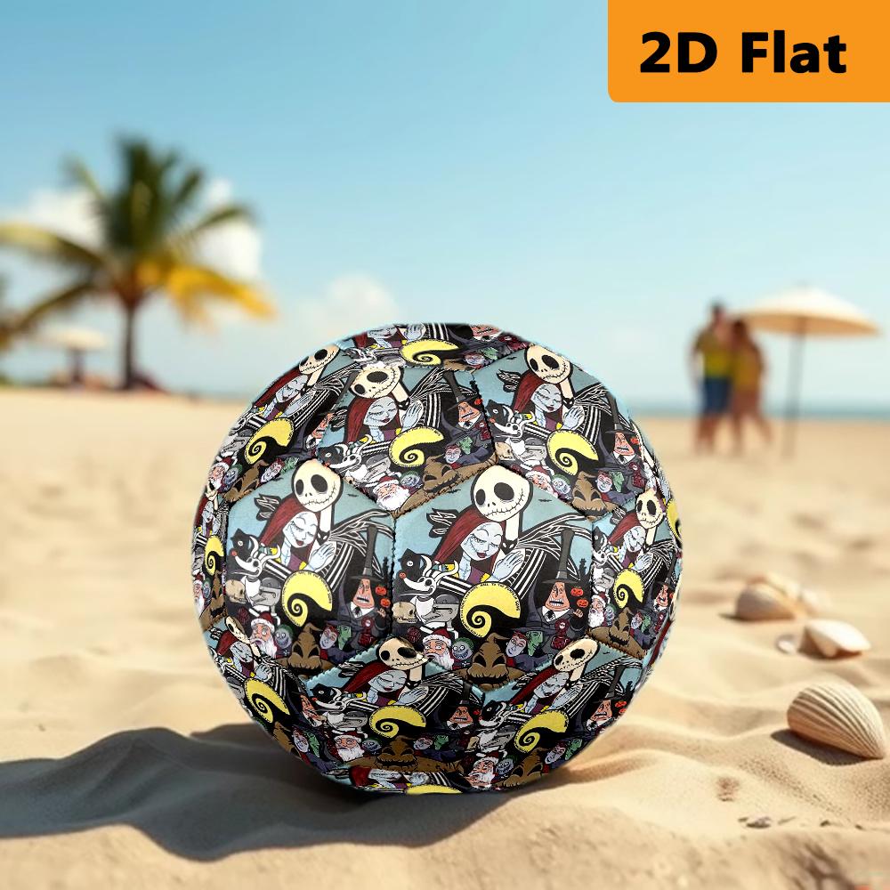 Nightmare Before Christmas Character Print Football Suitable For Both Training And Competition Wearresistant And Slipresistant