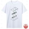 Funny Explosion Audio Cassette T Shirts Graphic Streetwear Retro Dj Mc Music Tape Player Cd Birthday Gifts Summer Loose Tshirt