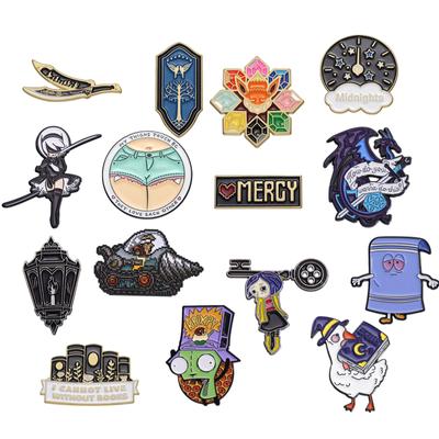 Emaille-Anstecker mit Cartoon-Anime-Charakter, Brosche, Schmuckzubehör, Revers, Rucksack, Hut, Hemd, Kinder, Freunde, individuelle Geschenke