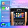 Android 16 for Toyota Fortuner 2015-2020 Carplay Auto Qualcomm 2K QLED Screen GPS Wifi BT DSP Stereo Multimedia Car Radio