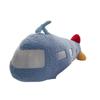 Space Rocket Plush Toy: Astronaut Doll & UFO Pillow for Kids' Rooms