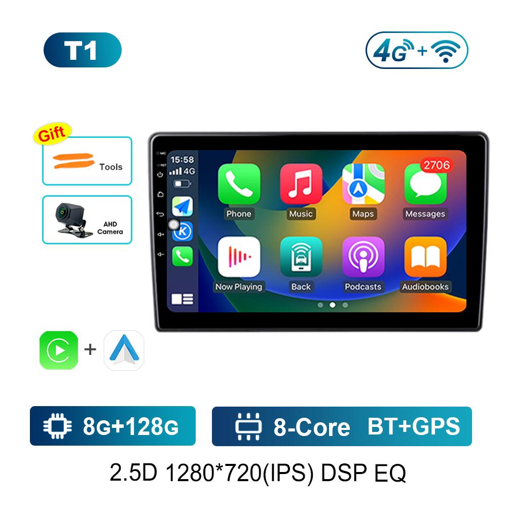Android Intelligentes System WiFi GPS 9'' für Citroen C3-XR 2019 - 2020 Split-Screen Carplay 4G Autoradio Multimedia-Player WiFi