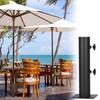Braçadeira de Montagem Quadrada para Exterior Compatível para Suporte de Suporte Universal para Pátios de Deck Aço Resistente Base de Suporte Quadrada para Guarda-sol