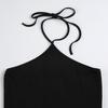 European and American Retro Neck Hanging Suspender Sexy Backless Slim Fit Vest