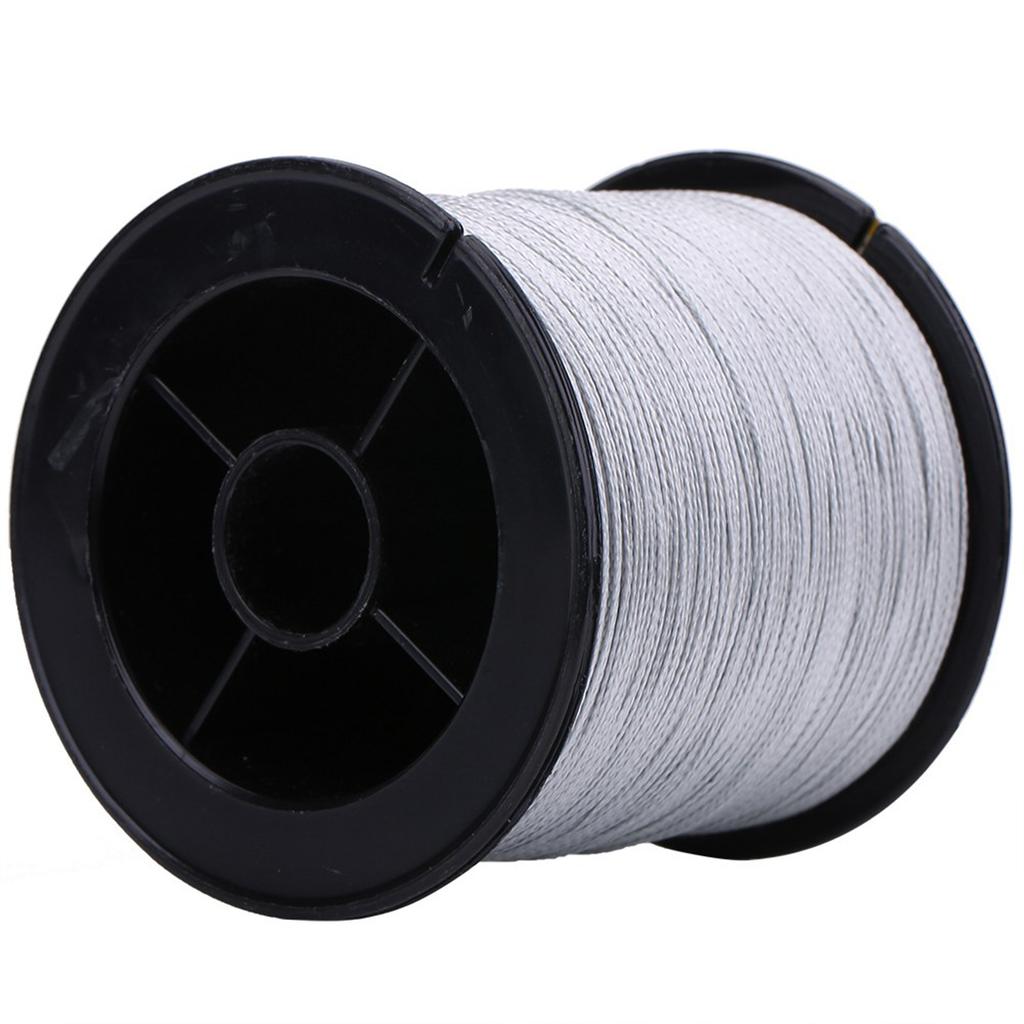 300m PE 4 Strands Super Strong Fishing Lines Multi filament Fish Rope Cord Grey (0.6)