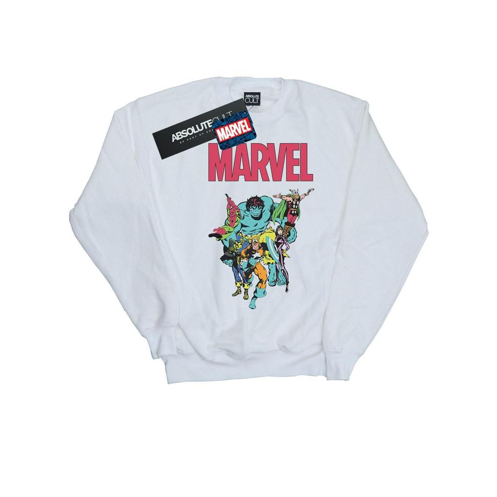Marvel Mens Avengers Pop Group Sweatshirt