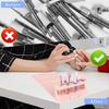 Practical Silicone Nail Drill Bit Storage Solution Compact And Stylish Nail Bit Holder For Efficient Tool Management