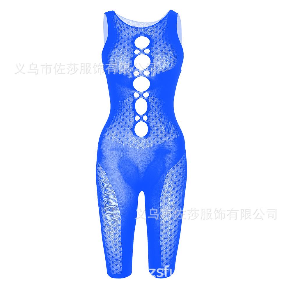 Sexy underwear tight hip skirt one-piece mesh sexy perspective suspenders