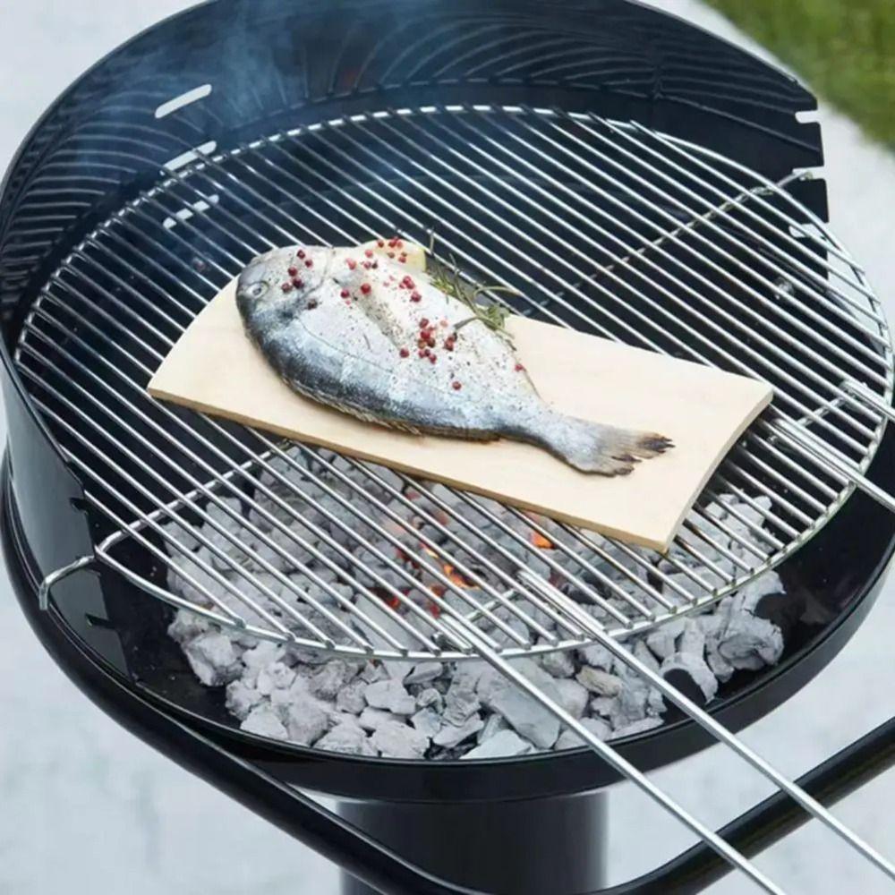 With Handles Barbecue Grill Wire Grid Extra Thicken Stainless Steel Steam Rack Charcoal Grill