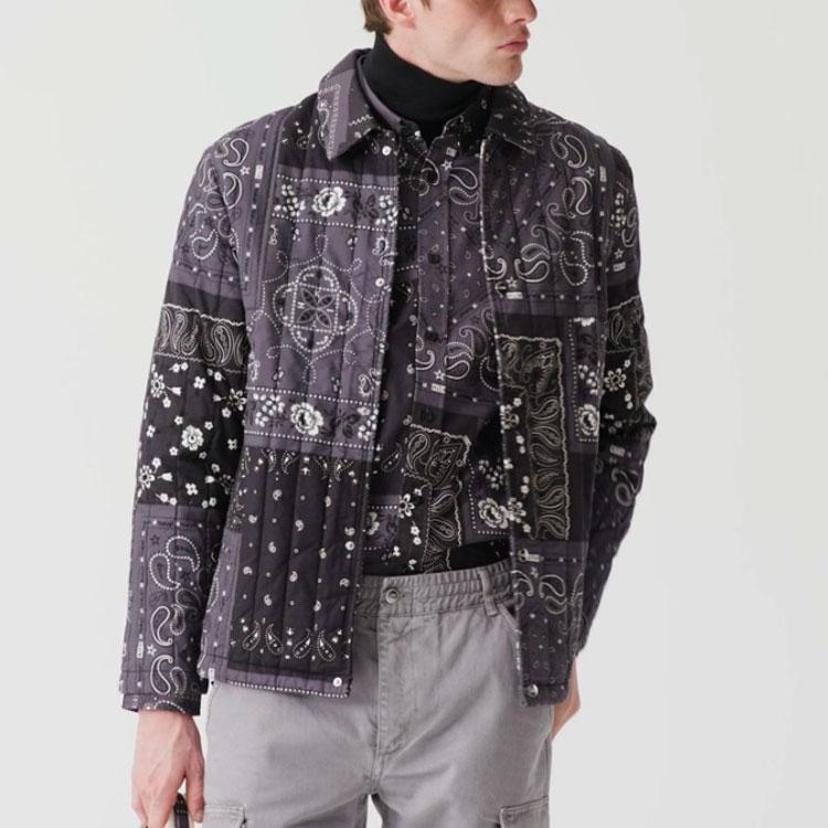 Kith Ludlow Buttondown Black Unisex Tops KH030044-001
