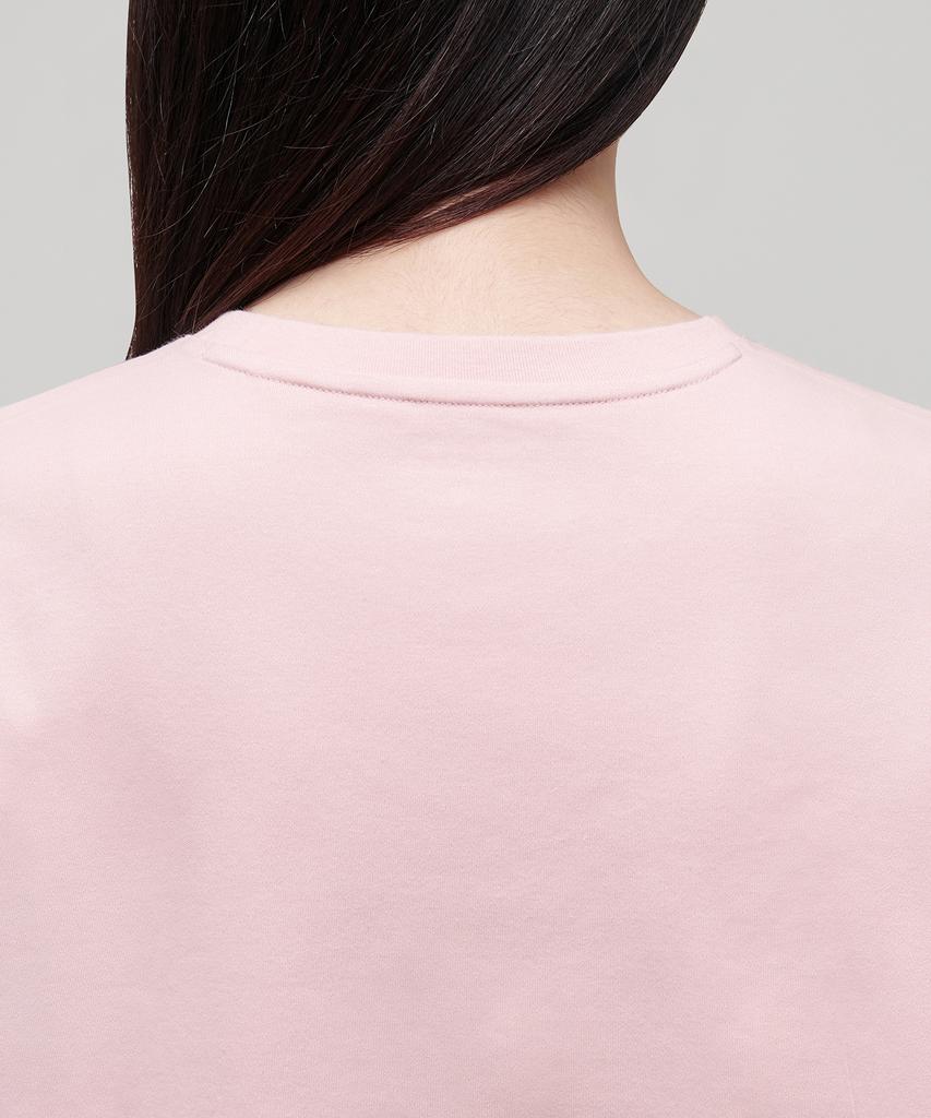 MUSINSA STANDARD WOMAN Women'S Crew Neck Crop T-Shirt [Indian Pink]