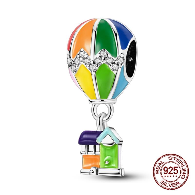 Adventure And Exploration Air Balloon Collection Copper Fit Charms Copper Original Bracelet For Jewelry Making