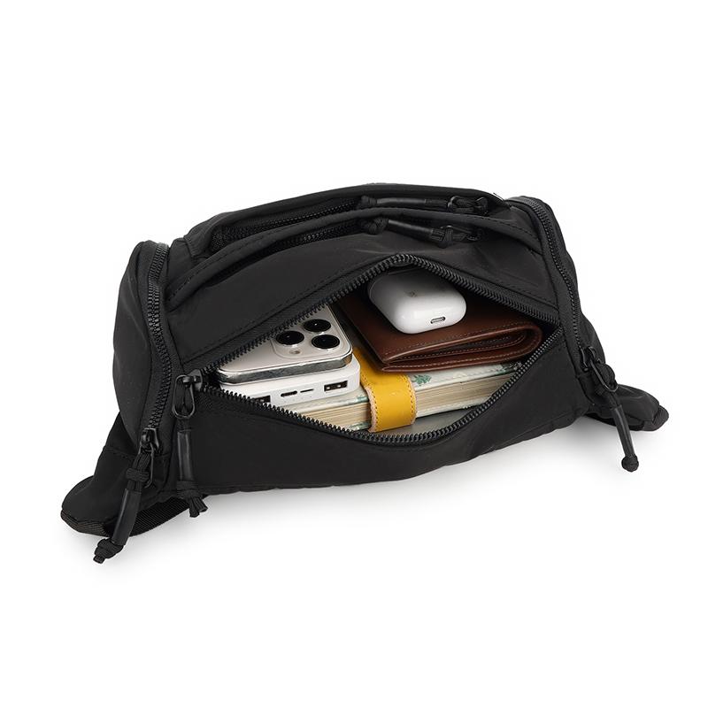 Men Shoulder Bags Oxford Casual Male Single Shoulder Crossbody Outdoor Bags Retro Zipper Waterproof Messanger Bag