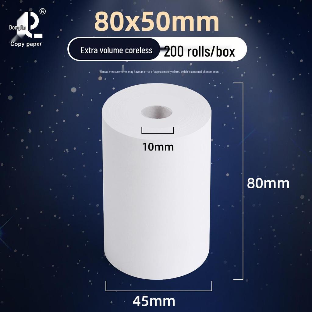 Thermal Receipt Paper 57x50 & 80x80 for Delivery & Supermarket Tickets