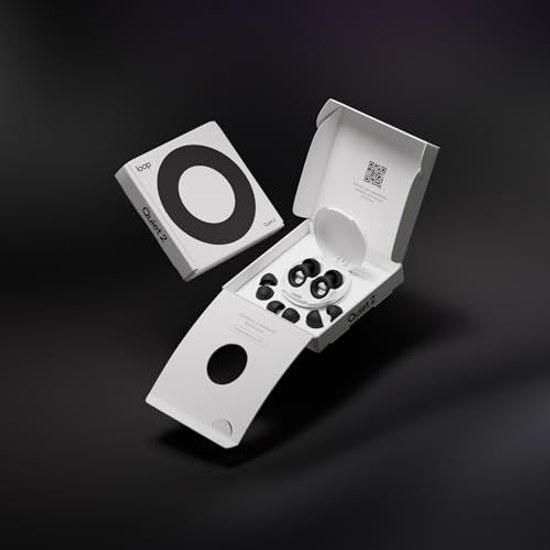 Loop Quiet 2 Earplugs Comfortable reusable ideal sleep SNR value 24dB noise reduction. Flexible customizable fit. washable. focus travel sensitivity.
