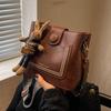 Nischendesign Retro Vielseitige Damen Umhänge-Bucket Bag - 2024 Erweiterte Textur Edition