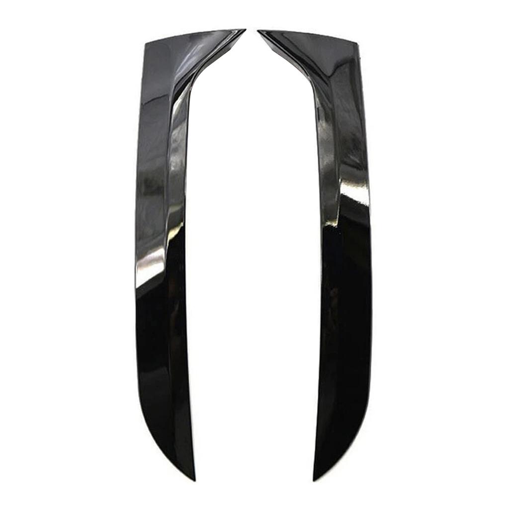 Gloss Black Pair Rear Window Side Wing Spoiler For VW Tiguan MK1 07-16