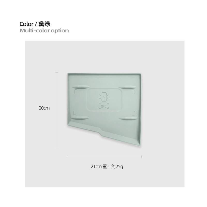 For ZEEKR 001 Central Control Wireless Charging Anti-Slip Mat -2025 New Silicone Protector Pad Car Interior Accessories