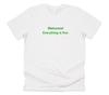 Welcome Everything Is Fine T-shirt Tee Funny The Good Place Men's Women's Gift