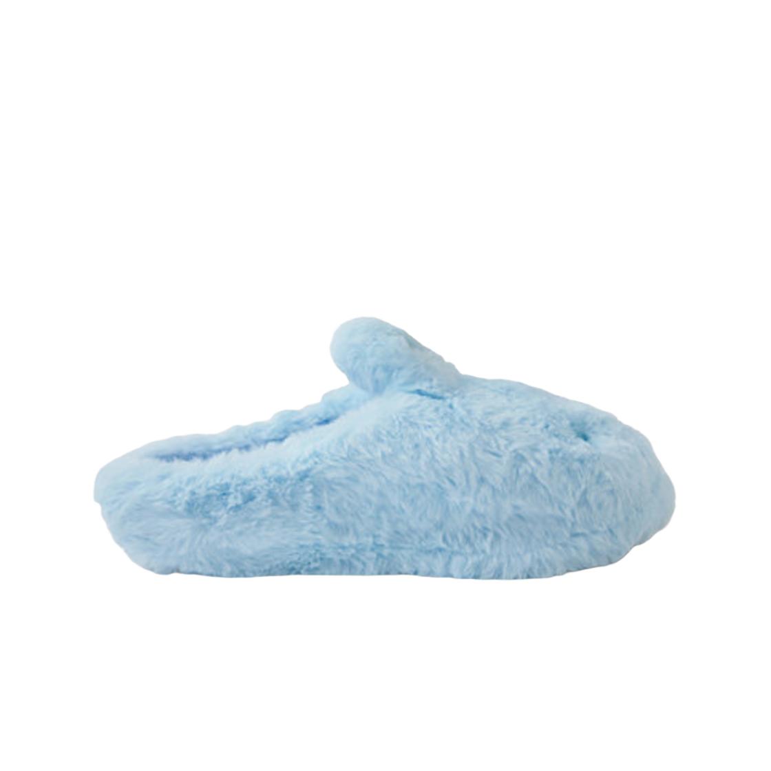 NewJeans Bunini Plush Room Shoes Blue ONE SIZE синий