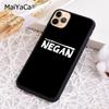 Negan Walking Dead Poster Phone Case For iPhone 17 Air 16 pro max 15 14 plus 12 13 Shell Cover coque