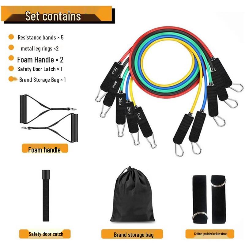 TLXT Fitness Resistance Band Set