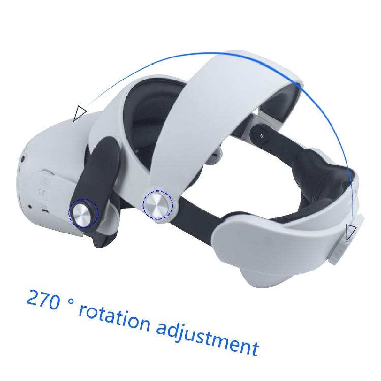 Breathable Headband Cushion Helmet for Oculus Quest 2 Maintain Balance Headband