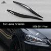 F Style Carbon Fiber Headlight Cover Eyelids for Lexus IS Series IS250 IS300 IS300 2006 - 2011 Car Front Lamp Eyebrows Sticker